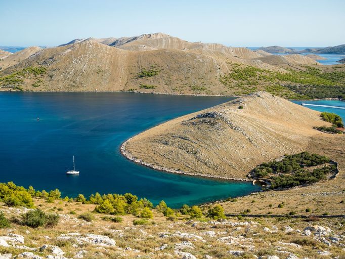 Národní park na ostrově Kornati, Chorvatsko