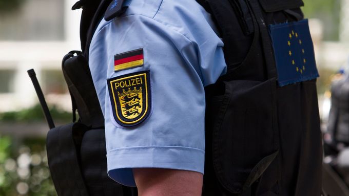 Německá policie. Ilustrační foto.