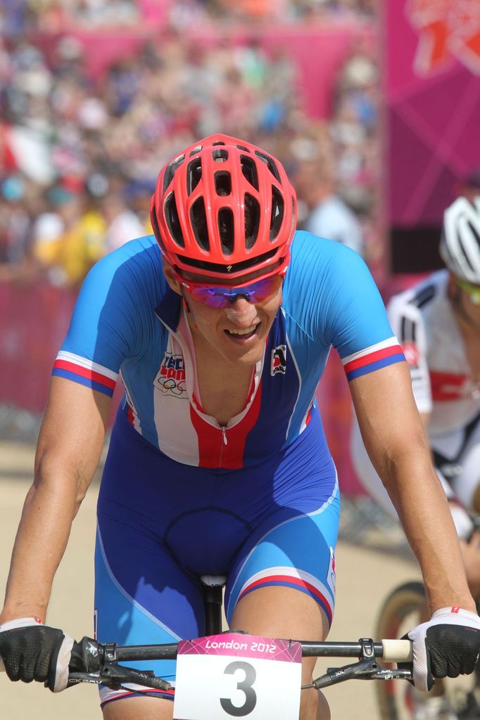 Biker Jaroslav Kulhavý na olympiádě v Londýně