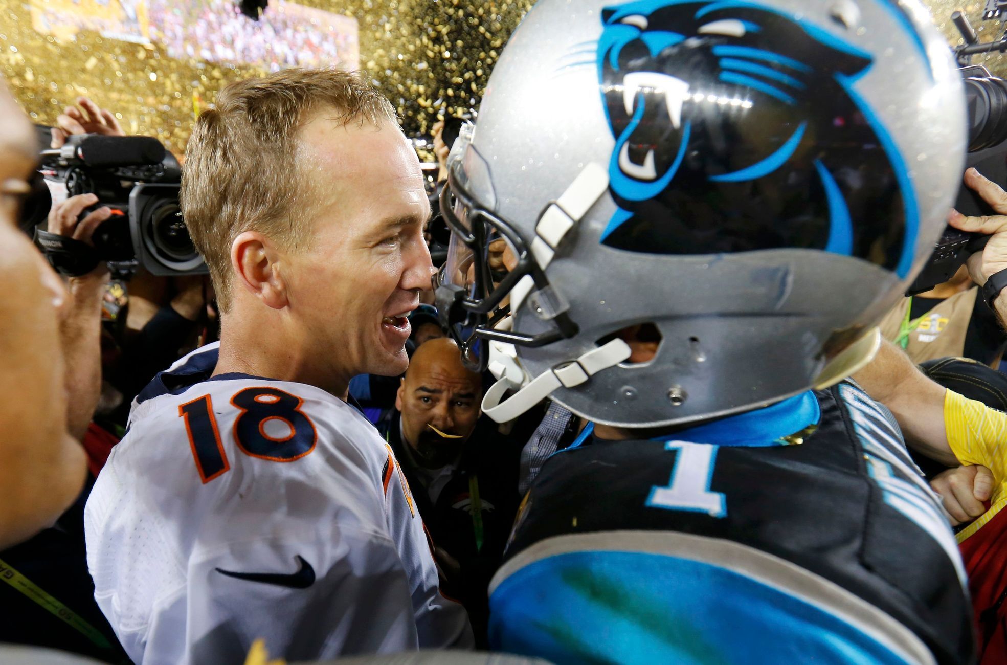 NFL, Super Bowl 50: Peyton Manning, Denver Broncos a Cam Newton, Carolina Panthers