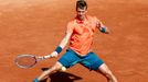 Tomáš Berdych přizápa se 2. kola French Open s Radkem Štěpánkem.