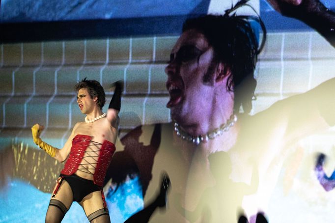 Pro mnohé kultovní snímek Rocky Horror Picture Show v kině Aero v červnu 2023.