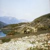 Historie, Tatry, hory, Slovensko, kolorované fotografie, retro