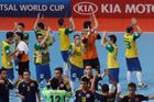 Brazilci dominují futsalu, ve finále MS porazili Španěly
