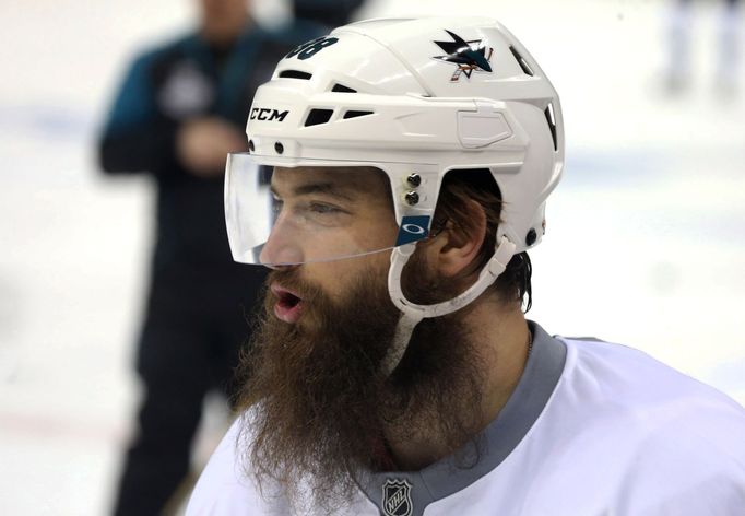 Brent Burns před finále NHL 2016