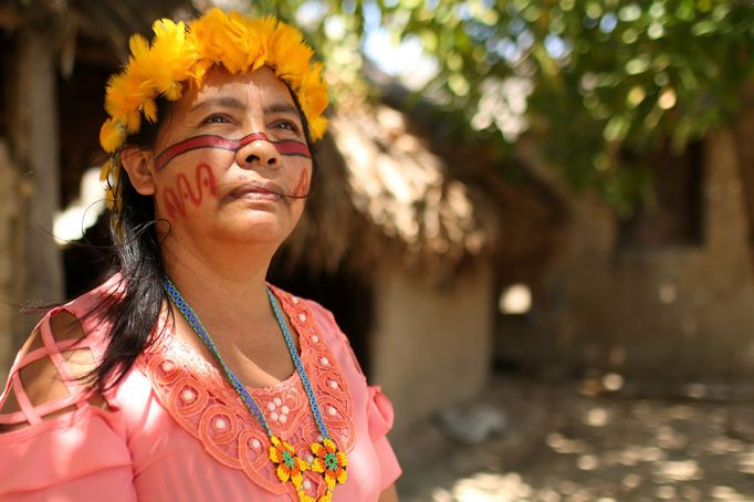 Brazilští indiáni Macuxi v ohrožení farmáři a těžaři