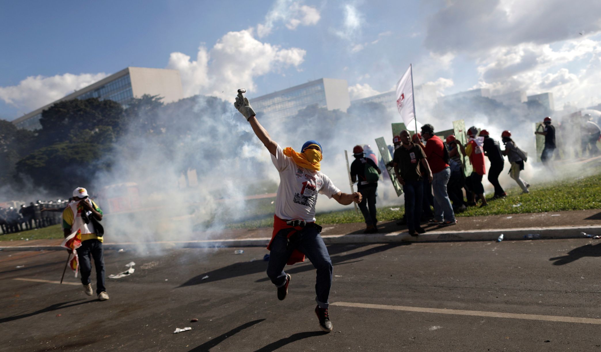 Brazílie, protesty proti prezidentu Temerovi