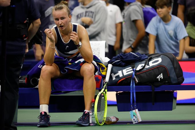 Barbora Krejčíková, osmifinále US Open 2021