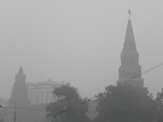 Smog v Moskvě