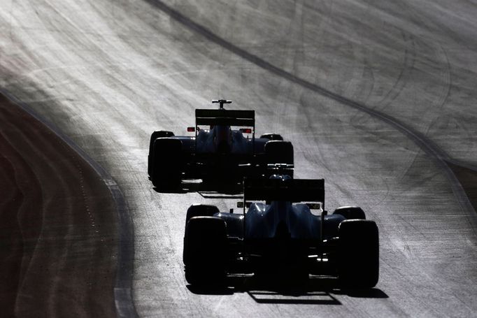 Výjezd z boxů na Circuit of The Americas je podobně jako první zatáčka do kopce.