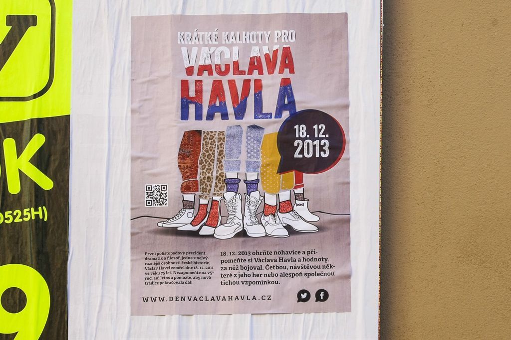 Kalhoty pro Václava Havla - plakát