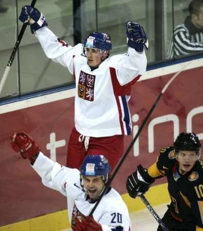 Česko - Německo: T. Kaberle