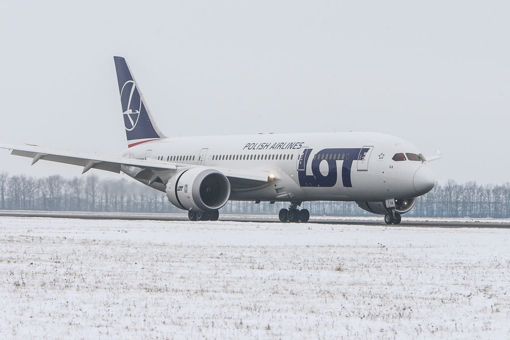 Dreamliner v Praze