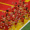 Super Bowl LIX  2025, Philadelphia - Kansas City: cheerleaders Kansas City