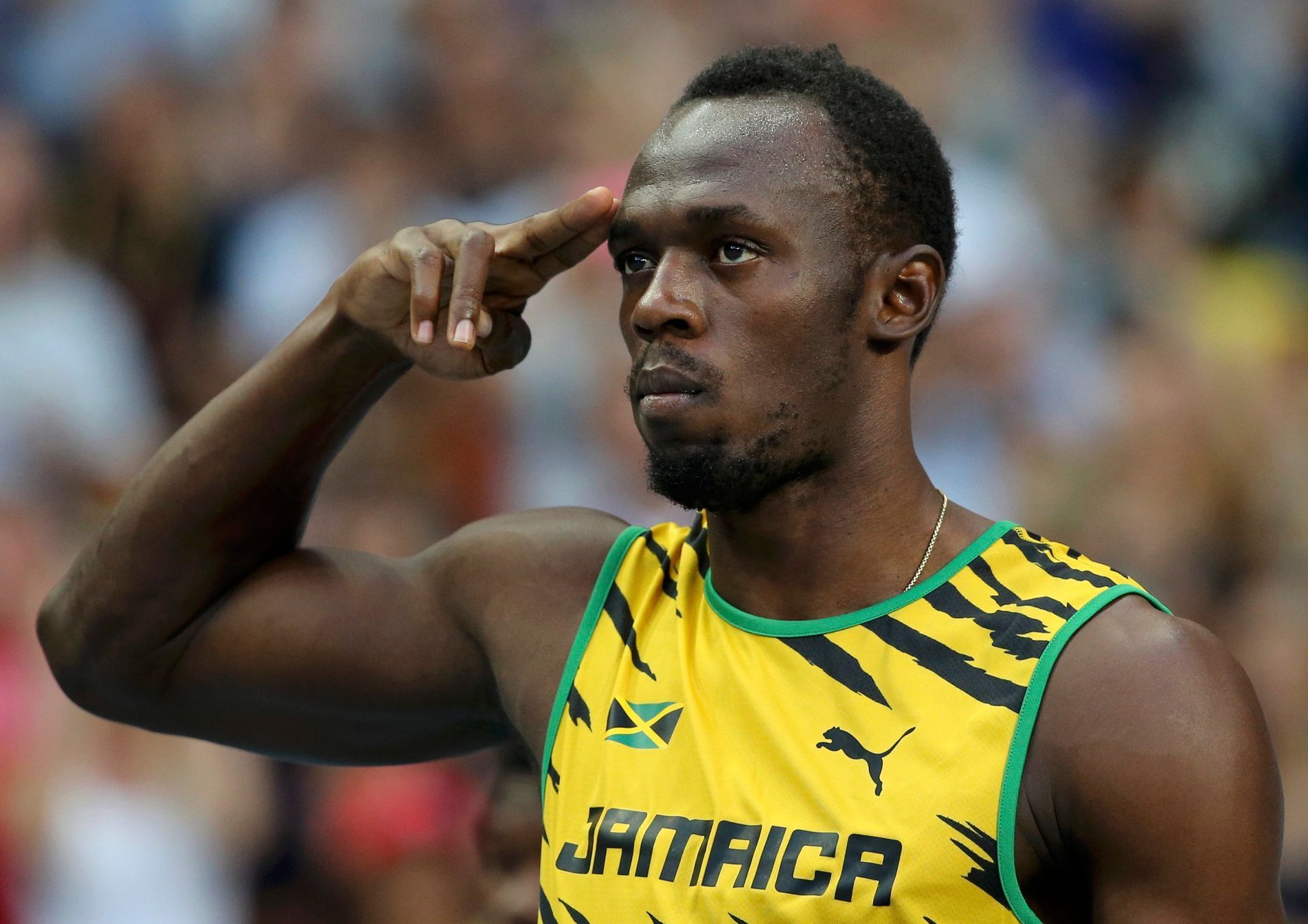 MS v atletice 2013, 100 m: Usain Bolt