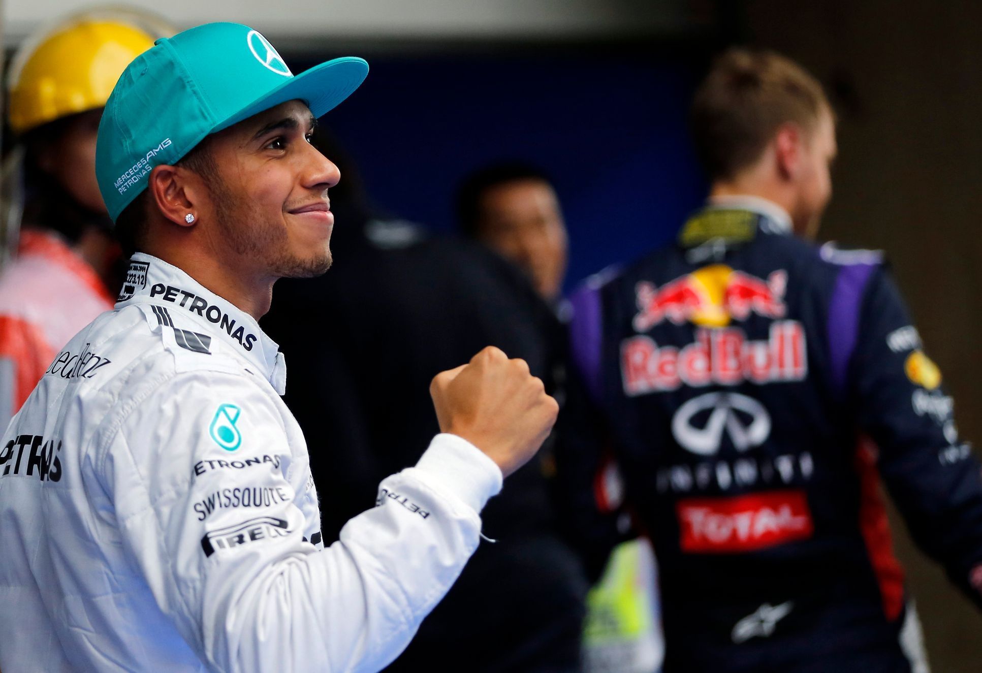 F1, VC Číny 2014: Lewis Hamilton, Mercedes a Sebastian Vettel, Red Bull