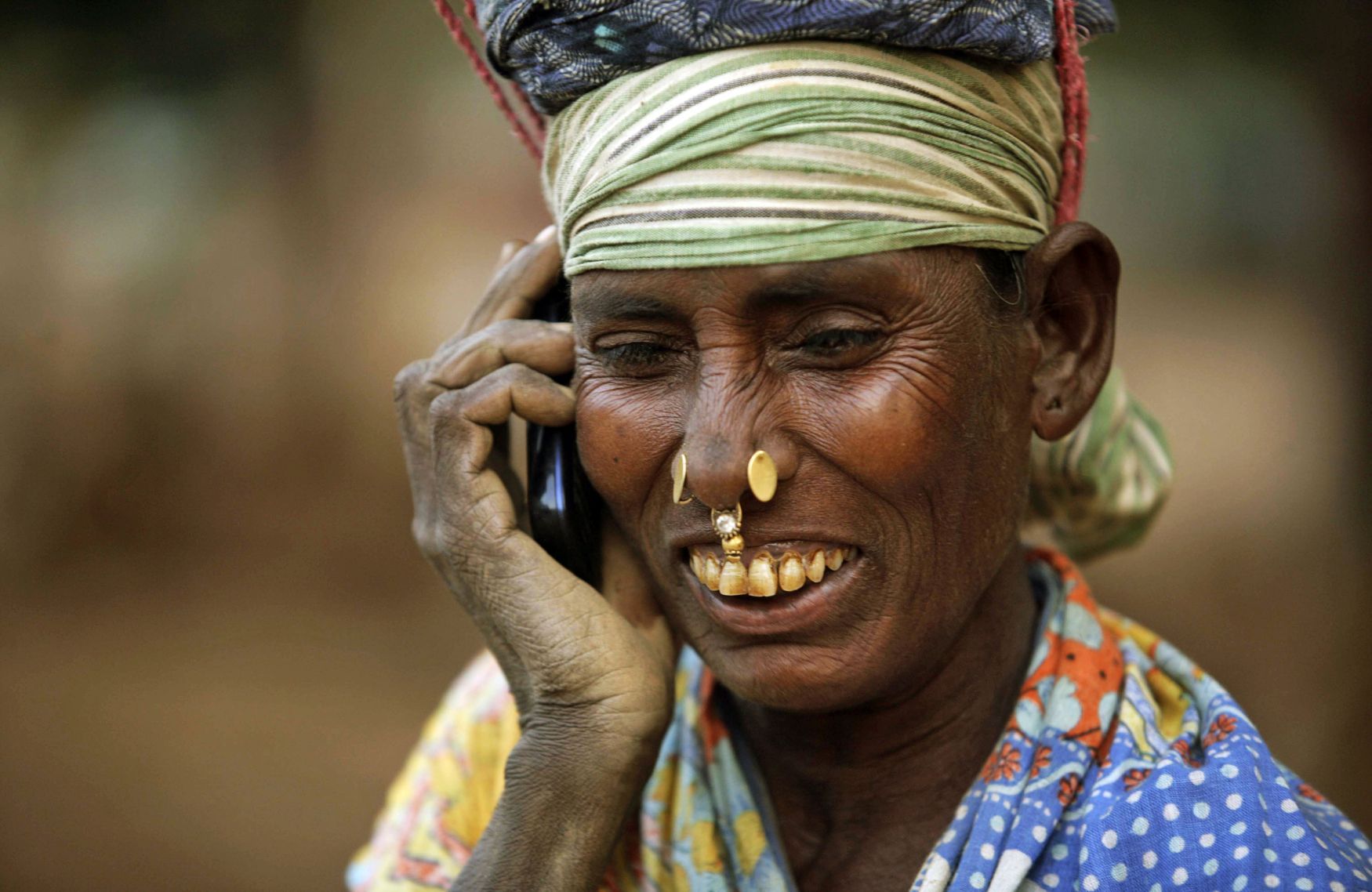 Telefonování Indie