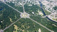 Jeden z největších berlínských parků Tiergarten.