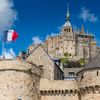 Mont-Saint-Michel francie klášter ostrov