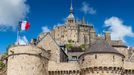 Klášter Mont-Saint-Michel ve francouzské Normandii byl postaven před 1000 lety.