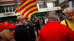 Protesty Katalánců v Barceloně, září 2017