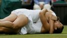 Sara Errani a Roberta Vinciová se radují z kariérního grandslamu, který dokončily na Wimbledonu 2014