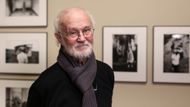 Josef Koudelka na své výstavě v Uměleckoprůmyslovém museu.