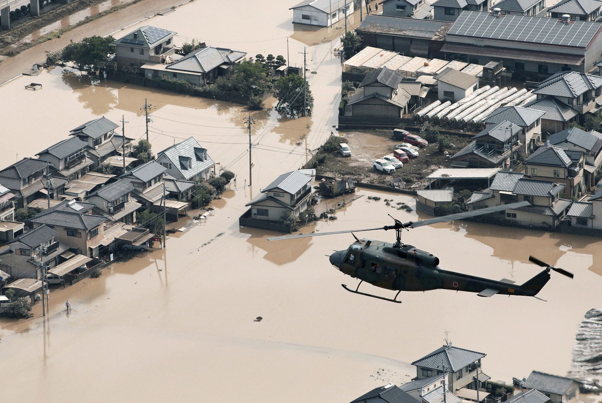 Fotogalerie / Záplavy v Japonsku / Reuters / Červenec 2018 / 4