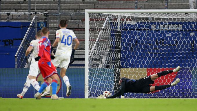 Matěj Vydra a jeho trefa do sít Dynama Kyjev