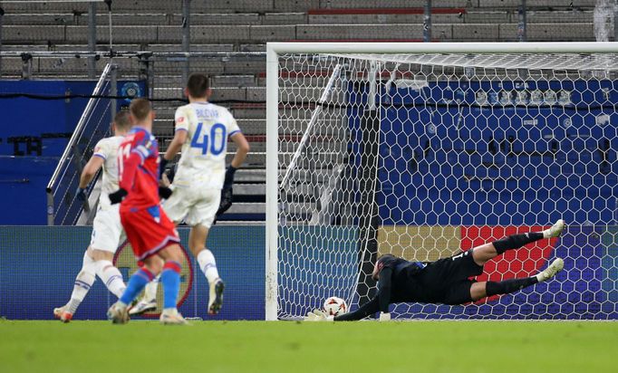 Matěj Vydra a jeho trefa do sít Dynama Kyjev