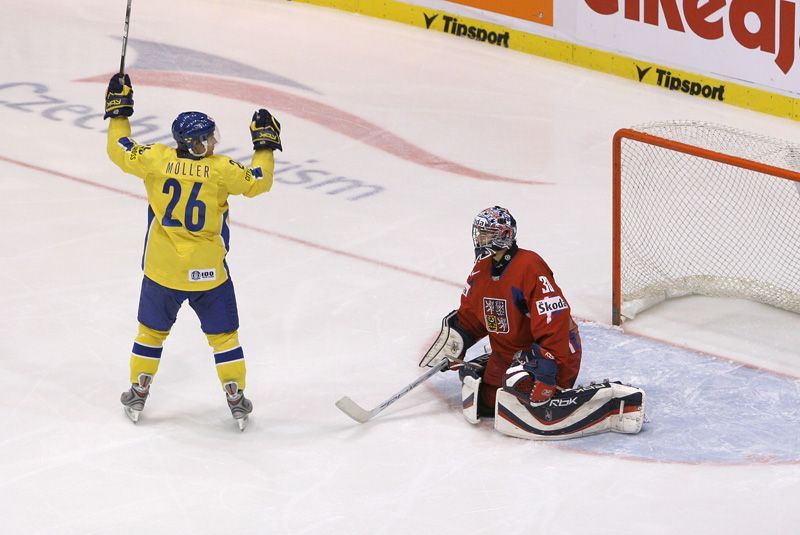 Česko - Švédsko, hokej