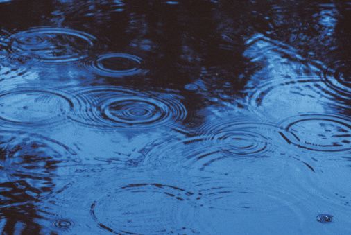 Počasí, déšť, ilustrační foto