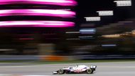 Mick Schumacher v Haasu ve Velké ceně Bahrajnu 2021