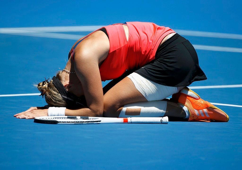 Mirjana Lučičová-Baroniová ve čtvrtfinále Australian Open