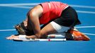 Mirjana Lučičová-Baroniová ve čtvrtfinále Australian Open