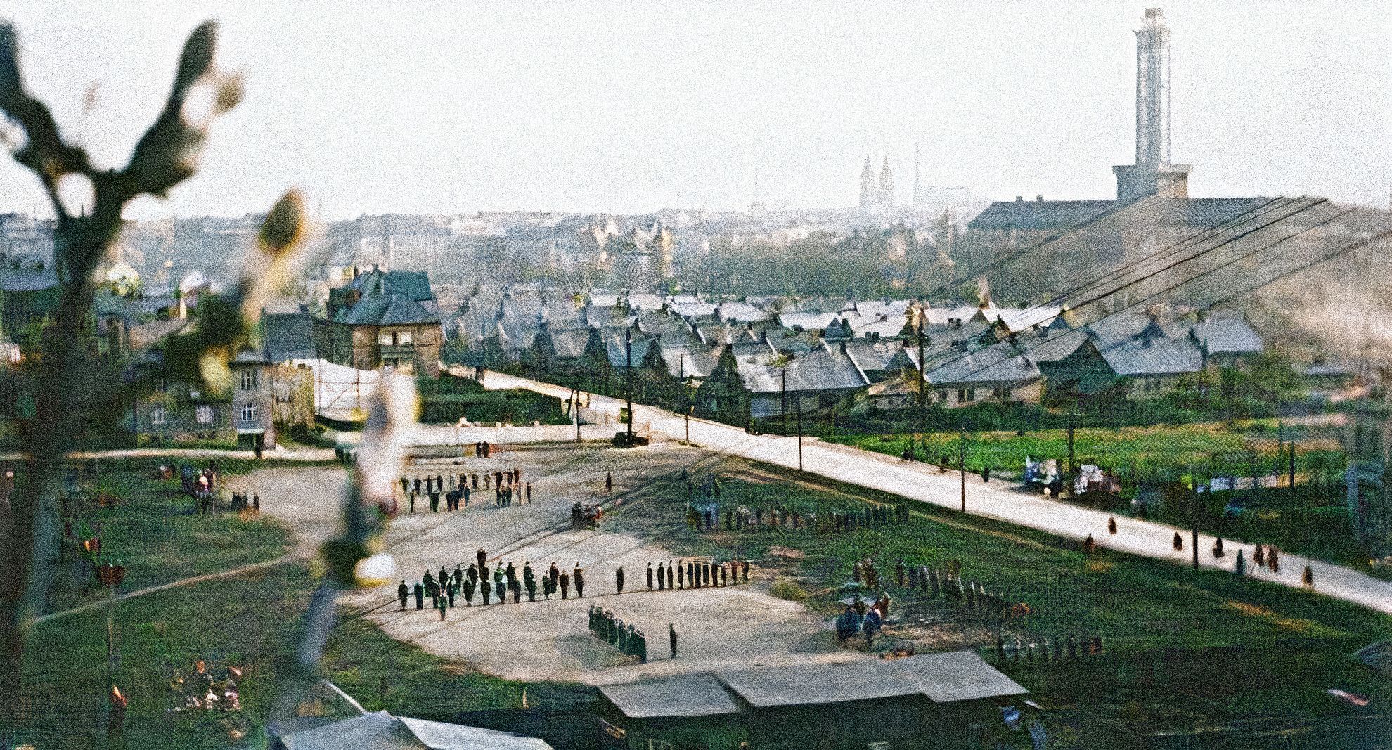 Ostrava, 100 let, obarvené fotografie, Domácí