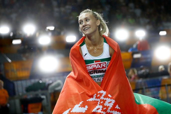 ME v atletice 2018 v Berlíně: Běloruská překážkářka Elvira Hermanová (100 m)