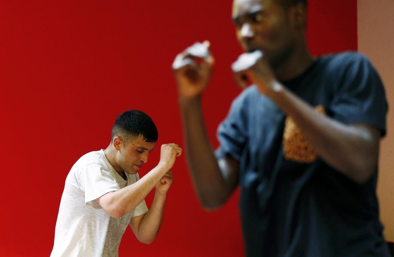 Fotogalerie: Bruselský boxer v agónii nezaměstnanosti