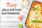 Odkud jsou lasagne a co patří do ratatouille? Vyzkoušejte své gastronomické znalosti