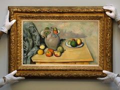 Paul Cézanne - Pichet et Fruits sur une Table
