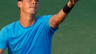 Český tenista Tomáš Berdych zatím prochází US Open bez zaváhání.