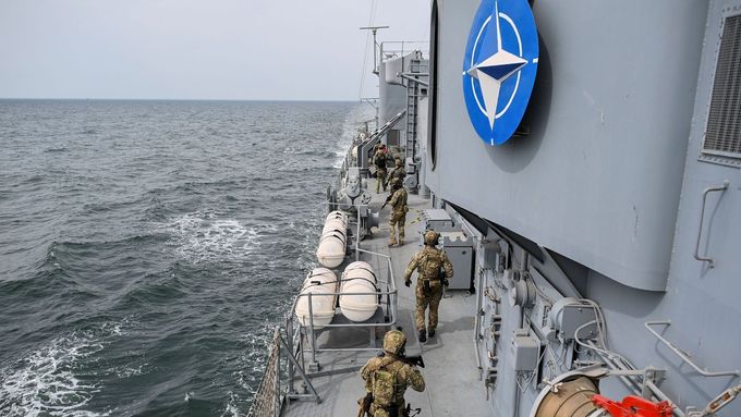 Rumunské speciální síly během vojenského cvičení NATO