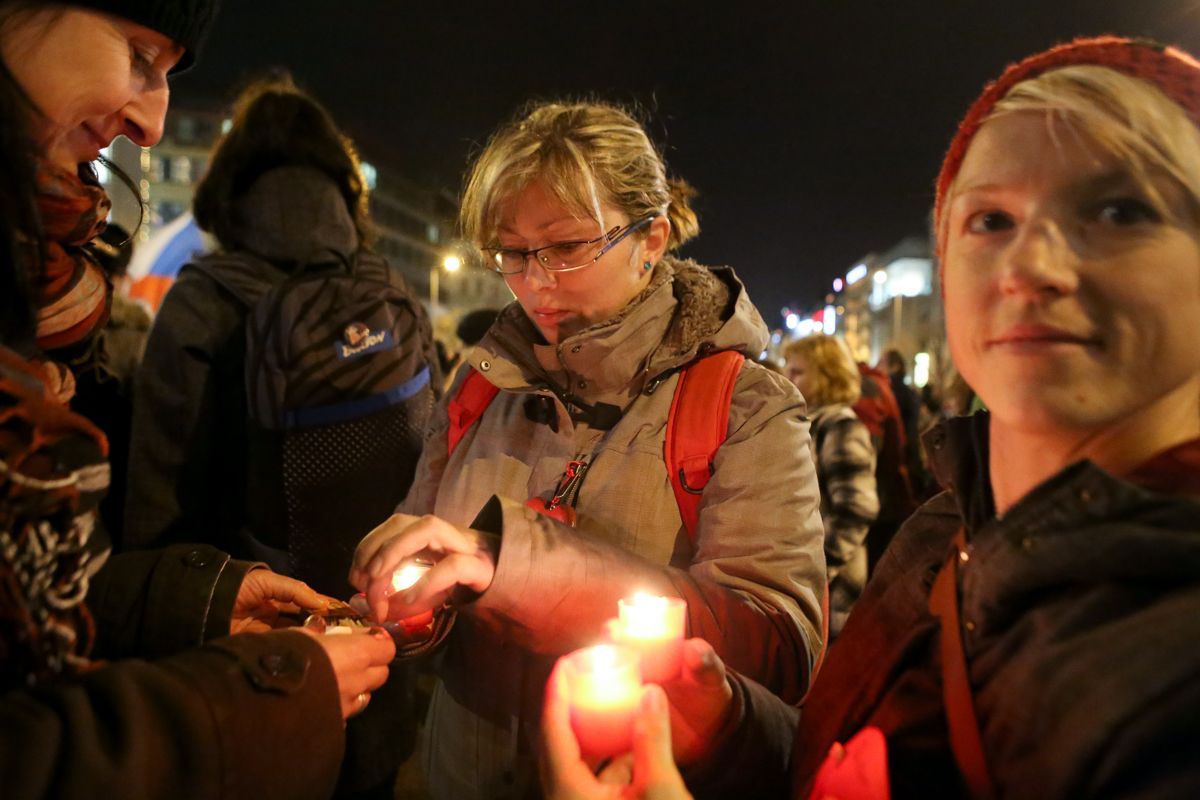 Výročí úmrtí Václava Havla 2015 Praha