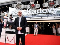 Steven Soderbergh na karlovarském festivalu.