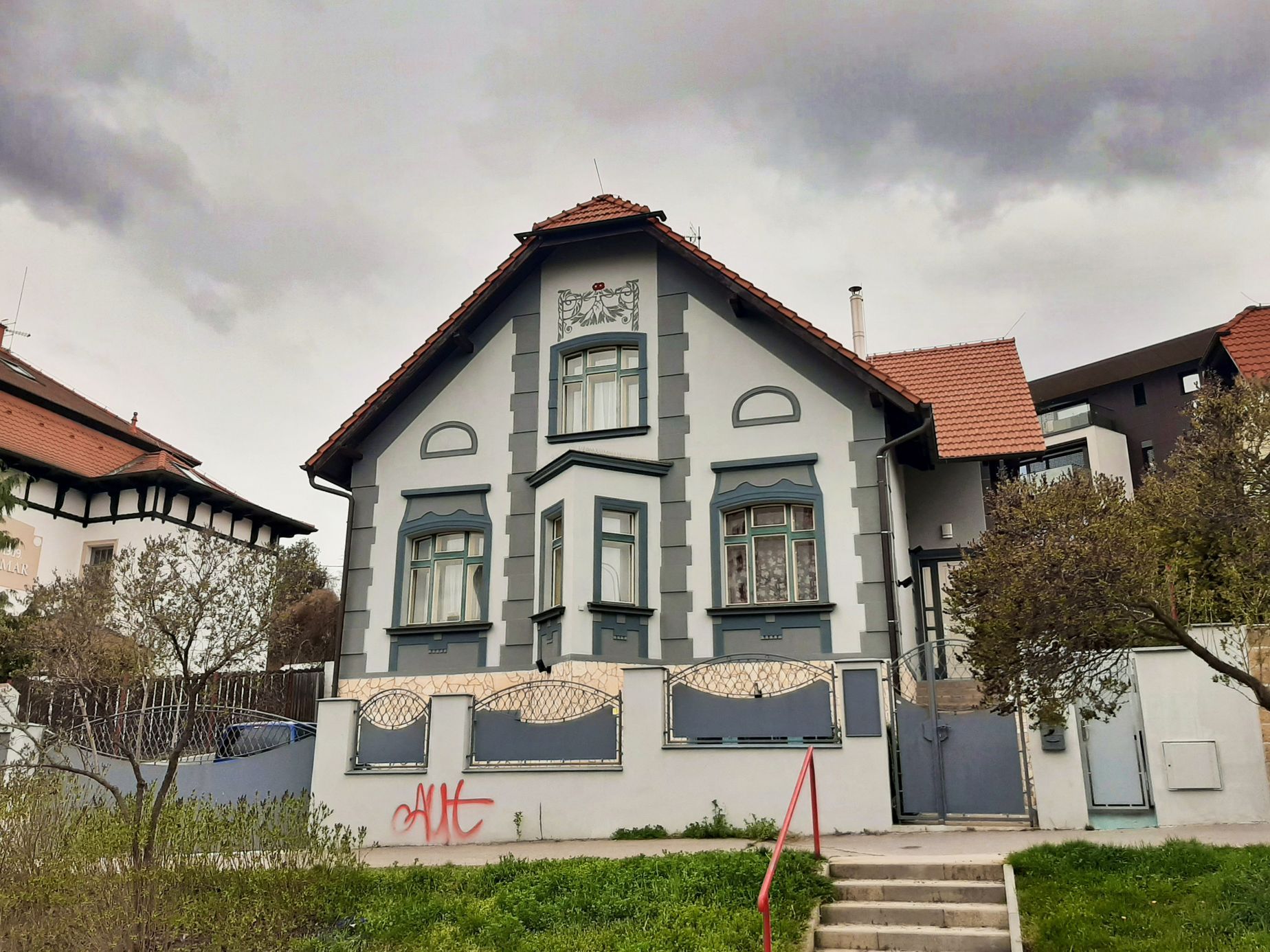 Strašnice, vilová čtvrť
