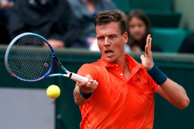 Tomáš Berdych v prvním kole French Open 2015