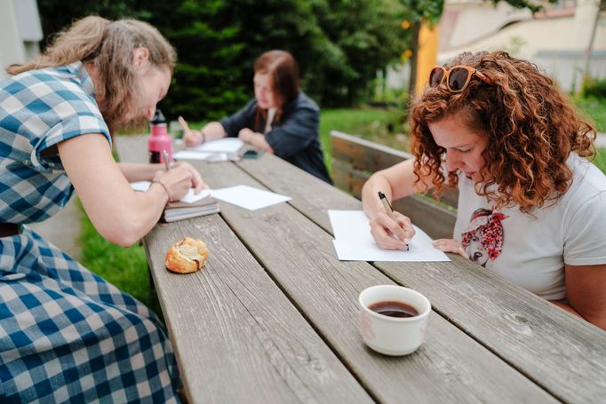 Kateřina Kurz na setkání Nadace Via