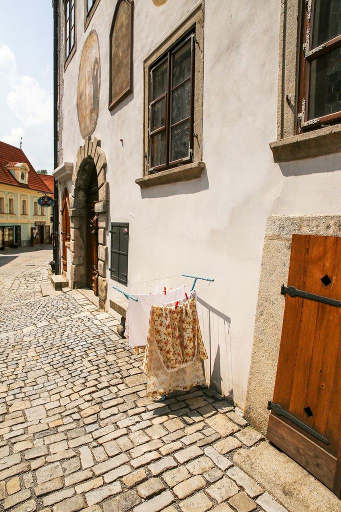 Český Krumlov a rodiny z Unes-co