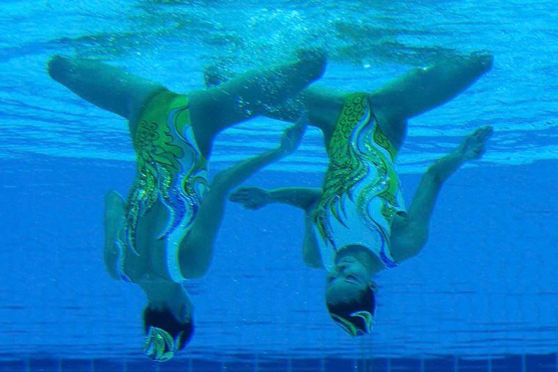 Synchronizované plavání