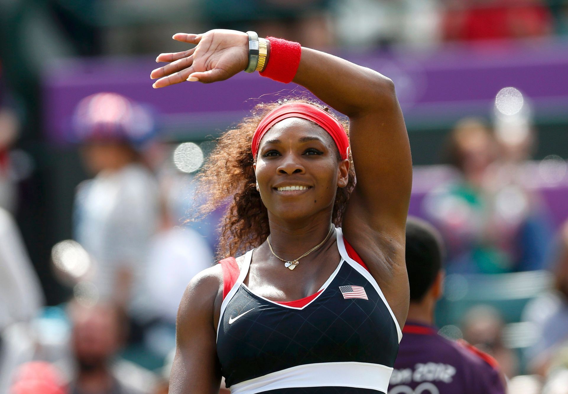Serena Williamsová na olympiádě v Londýně